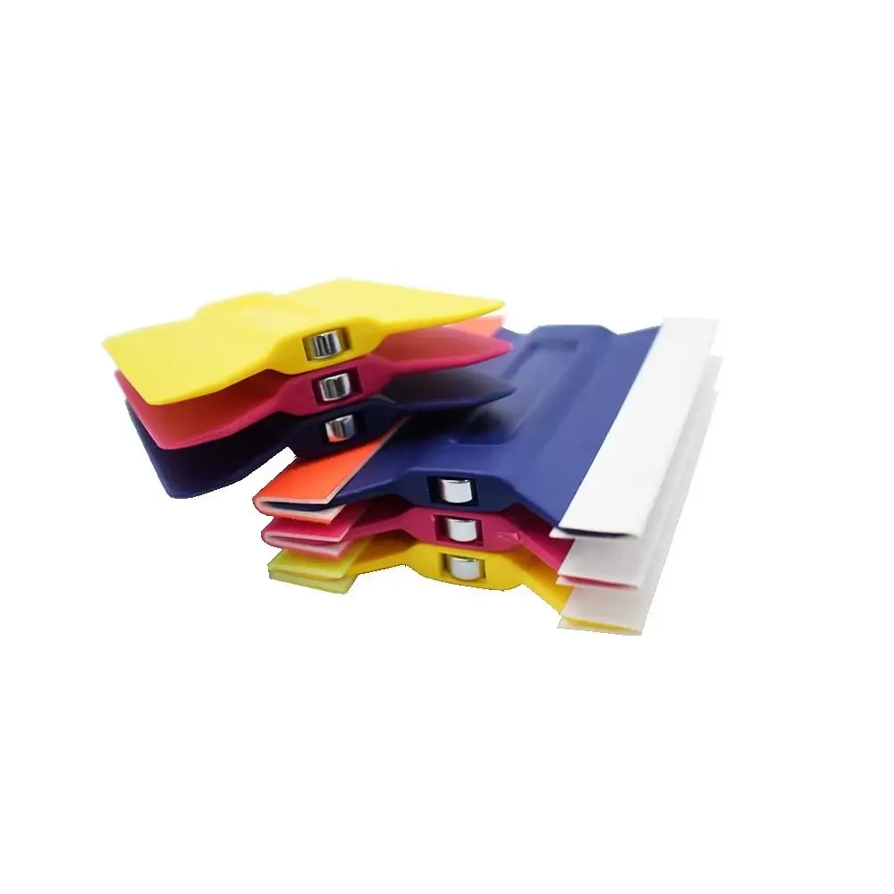 Magnetic Design Magnetic Squeegee Wing Card Style No Scratch PPF Film Scraper Sticker Application Card Scraper Type