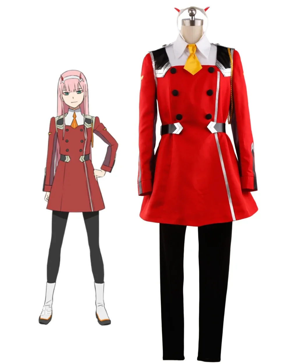 

DARLING in the FRANXX CODE 002 Zero Two Cosplay Costume Custom Made