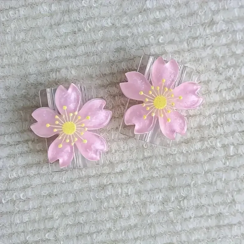2PCS Flowers Cute Cable Protector Kawaii USB Charger Protector Cable Organizer Data Line Cord Cable Winder For iPhone 18W 20W