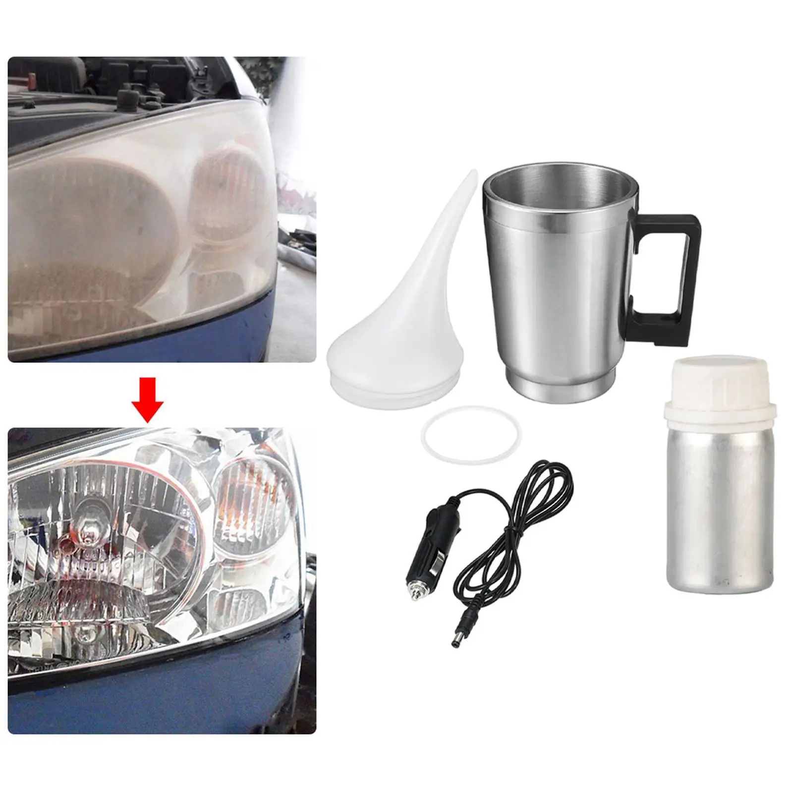 Cars Headlight Renovation Polishing Atomizing Cup for Taillights Fog Lights
