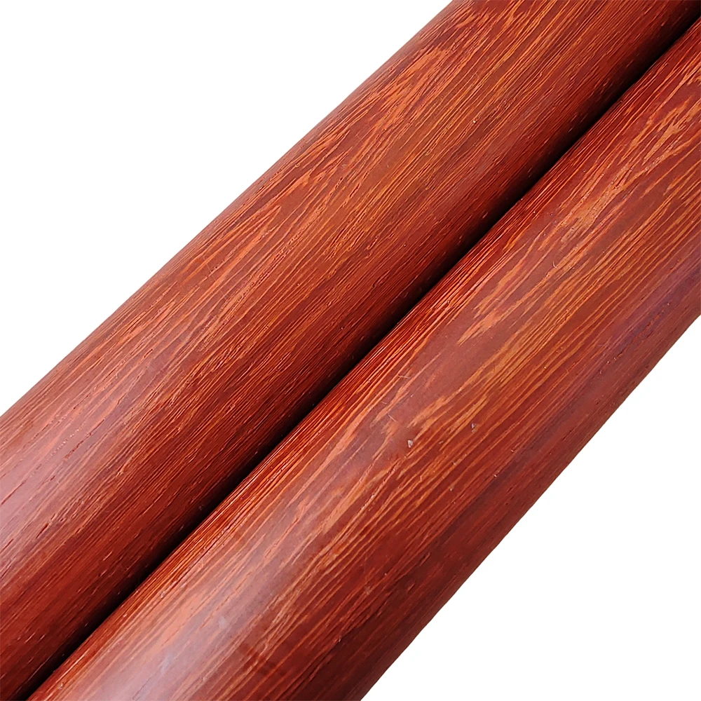 Kun Master Rosewood Staff Sticks Escrima Practice Training in Martial Arts Kungfu and Karate