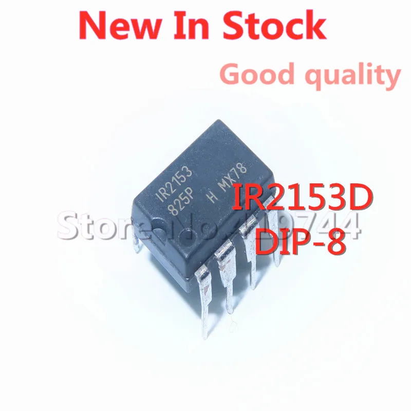 5PCS/LOT 100% Quality IR2153DPBF IR2153D IR2153 DIP-8 self-oscillating half-bridge driver In Stock New Original