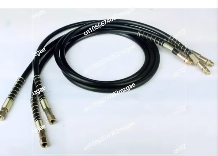 Hydraulic Hose with Fittings High Pressure for Hydraulic Tools, Universal Compatibility with Multiple Brands and Machinery