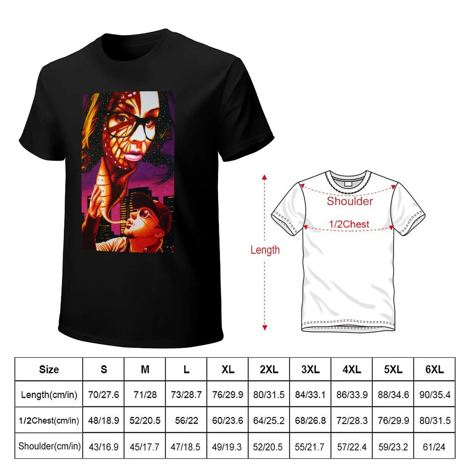 Kandi Darling Metamorphosis in Sharpie T-Shirt Work Style Casual T-Shirt