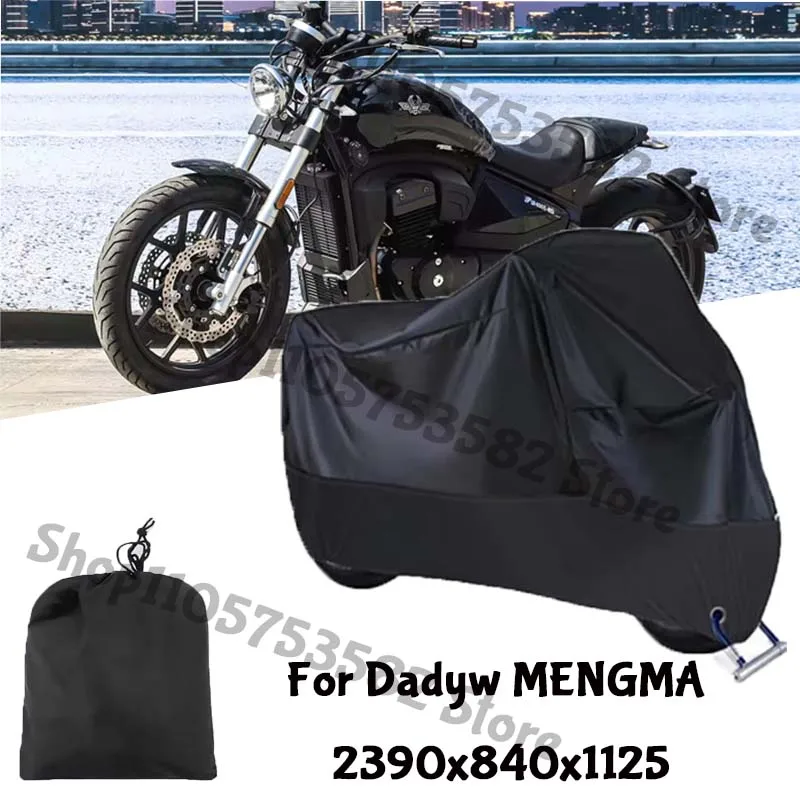 Motorcycle Full Covers For Dadyw MENGMA Car Outdoors Sun Protection Dust No Ear Thickened Oxford Clothcover Accessories