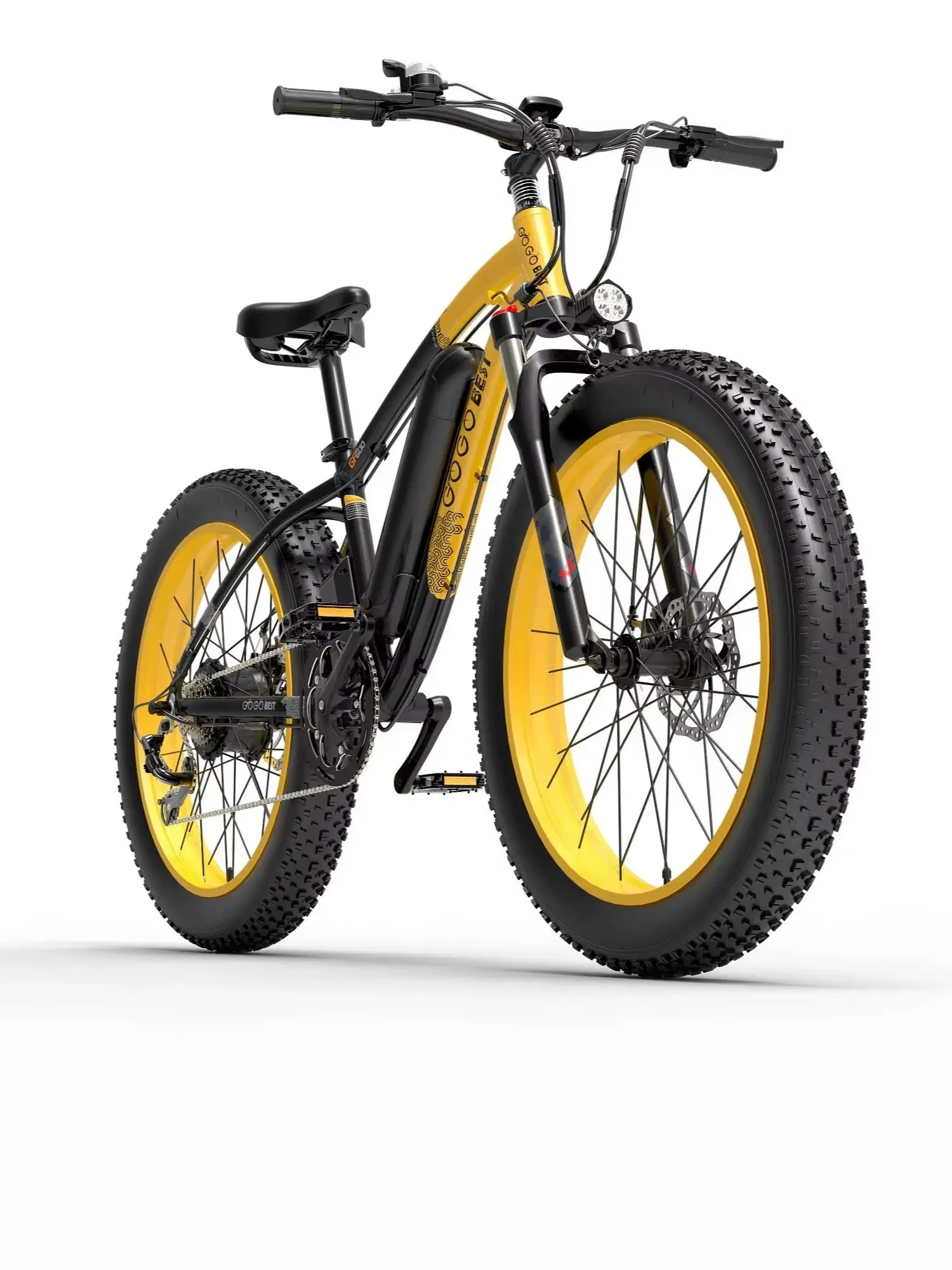 AliExpress NONE Gogobest GF600 Adult E-bike 48V624WH Battery 26 Inch Fat Tire Men's Electric Bike 1000W Men's E-Mountain ebike