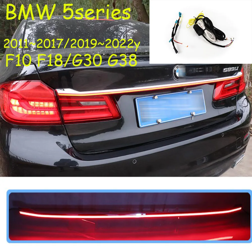 Dynamic car bumper tail light for BMW taillight 5Series F10 F18 G30 G38 LED car accessories Taillamp for BMW rear light fog