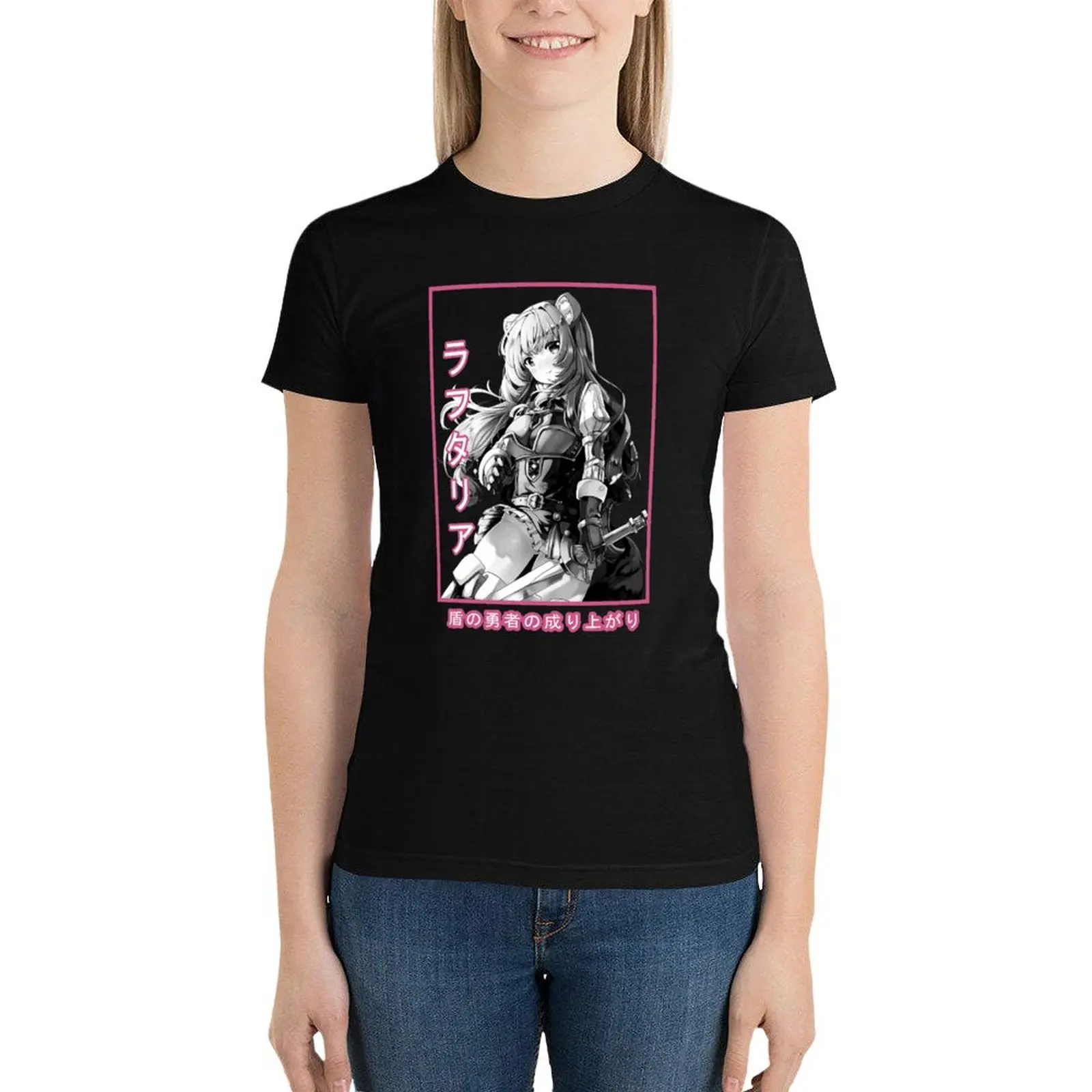 

Raphtalia T-Shirt vintage clothes shirts graphic tees plus size tops Women's summer blouses 2024