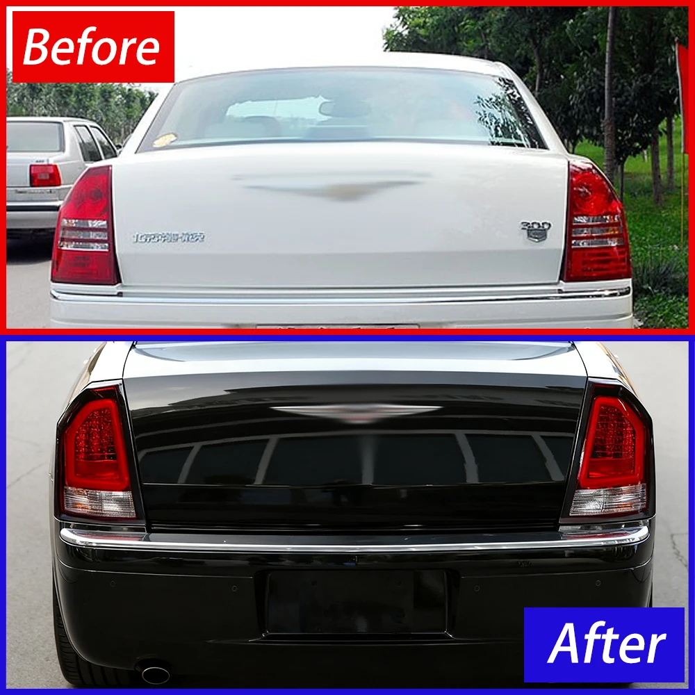 For Chrysler 300c 2005-2010 Auto Back Lamps Assembly Upgrade High Quality Car Dynamic LED Taillights Plug and Play Accessories