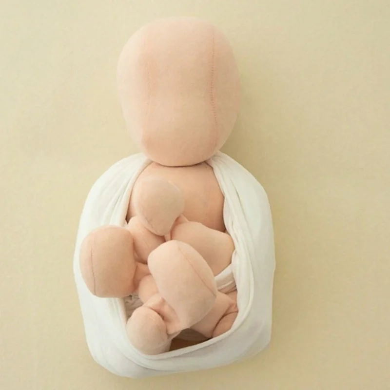 Newborn Baby Photography Posing Doll Training Model For Photographers Workshop Teaching Practice Flexible Joint Simulation Dummy image 3