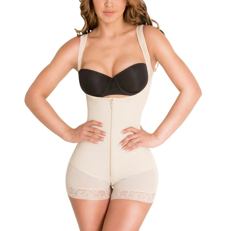 Curvaceous Women's Shapewear Hypo-allergenic Fabric for Sensitive Skin Home Wear Shapewear Ladies Underwear Body Shaper