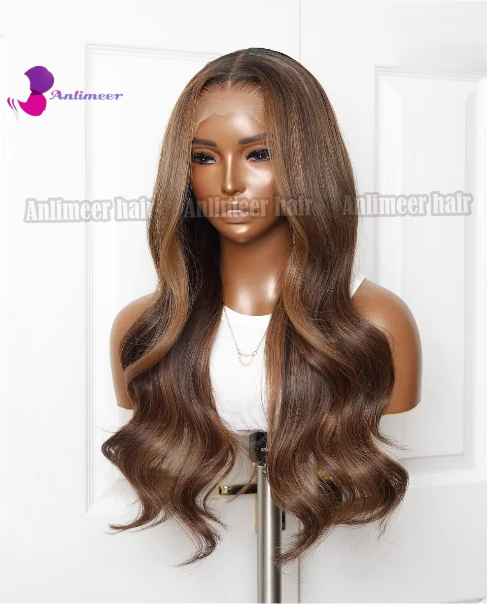 customer order 13x6 lace front human hair wig small size 26inch with 250% high density hair weight about 315grams image 3