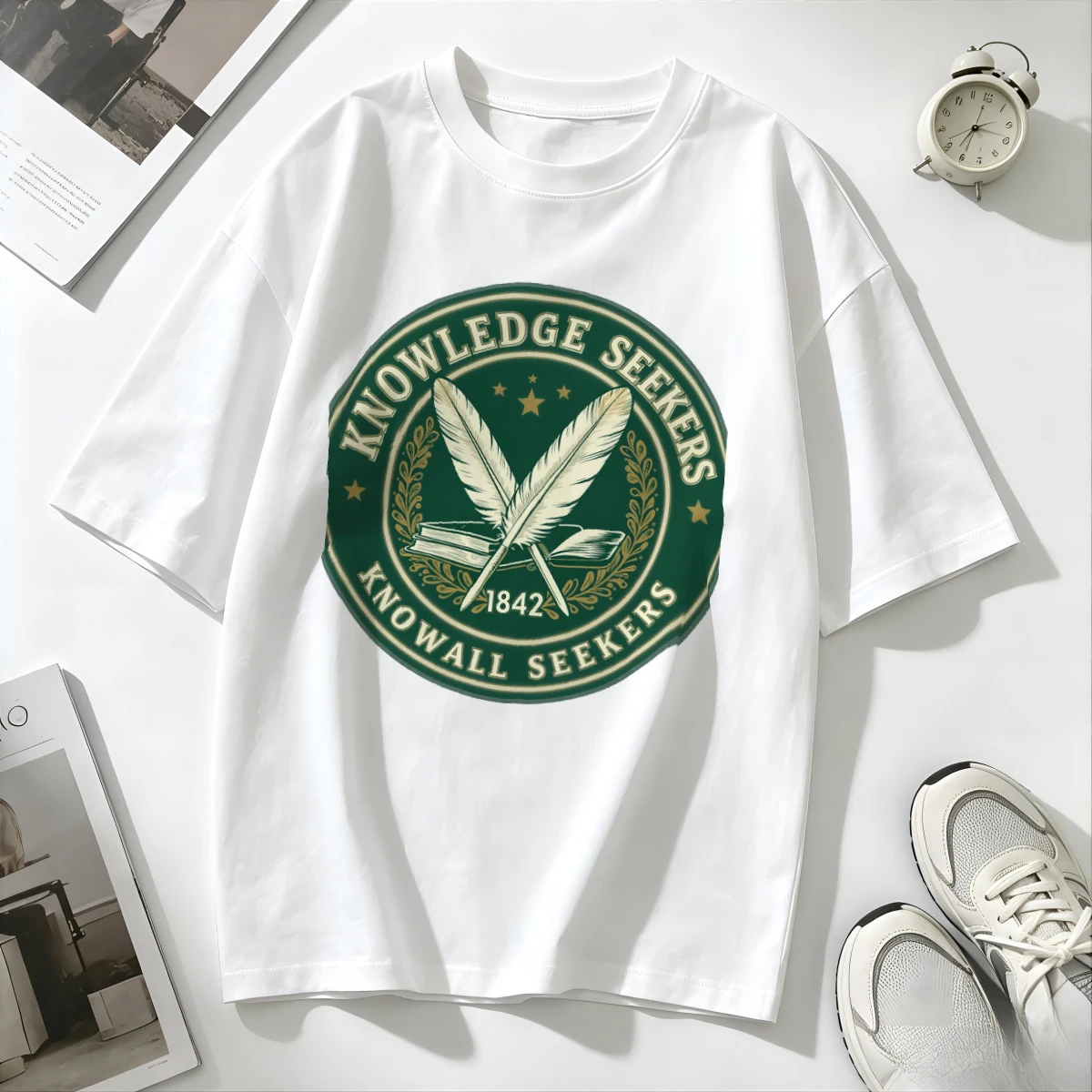 Sustainable Urban Living - T Shirts Hemp Blend Natural Fiber