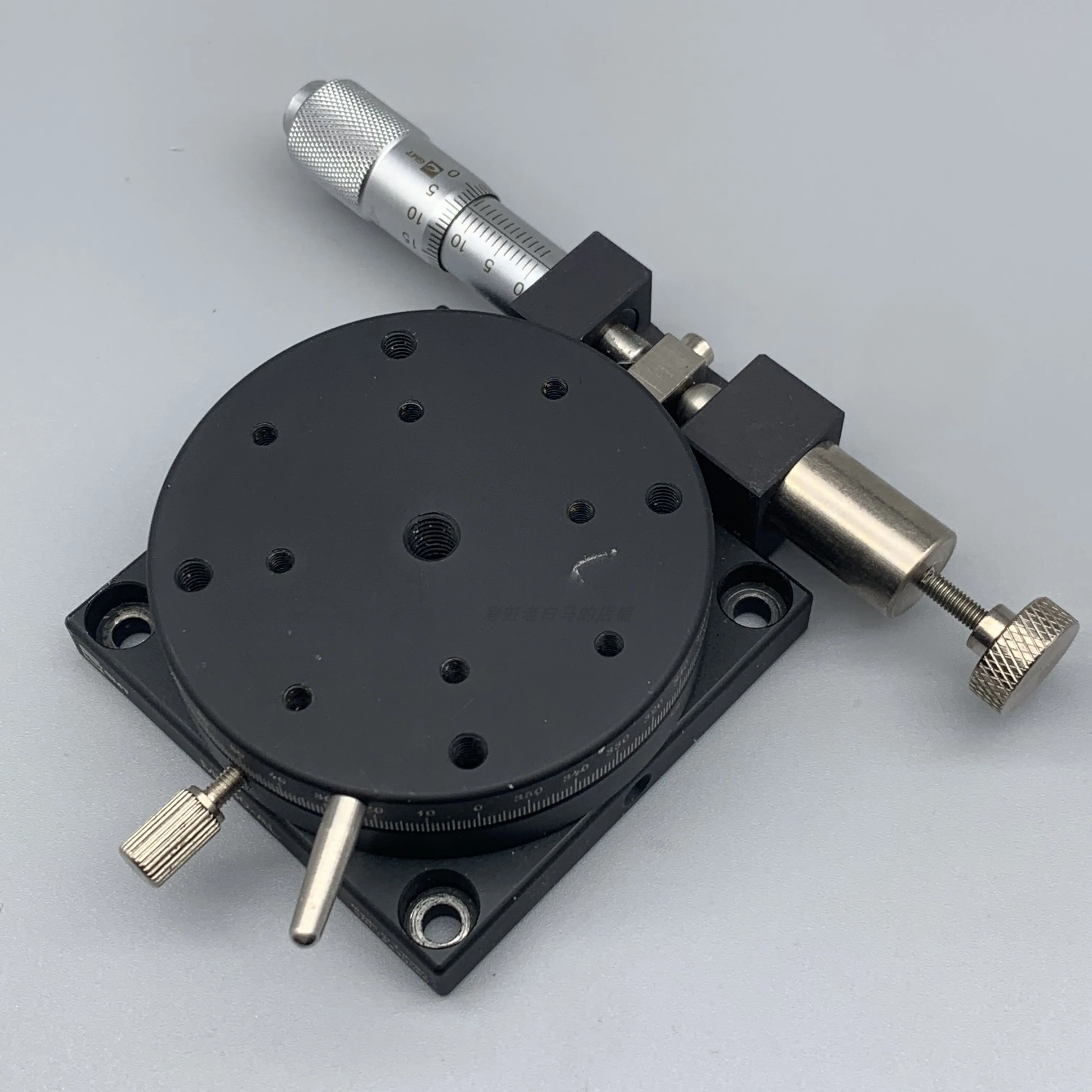 R-axis rotating table GMT MR60-AL high-precision rotating table, ultra-thin optical rotating table, table surface 60mm