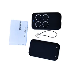 Waterproof D4 Copy fixed code & rolling code 433.92mhz 4 button duplicae 18 types brand remote control for automatic door