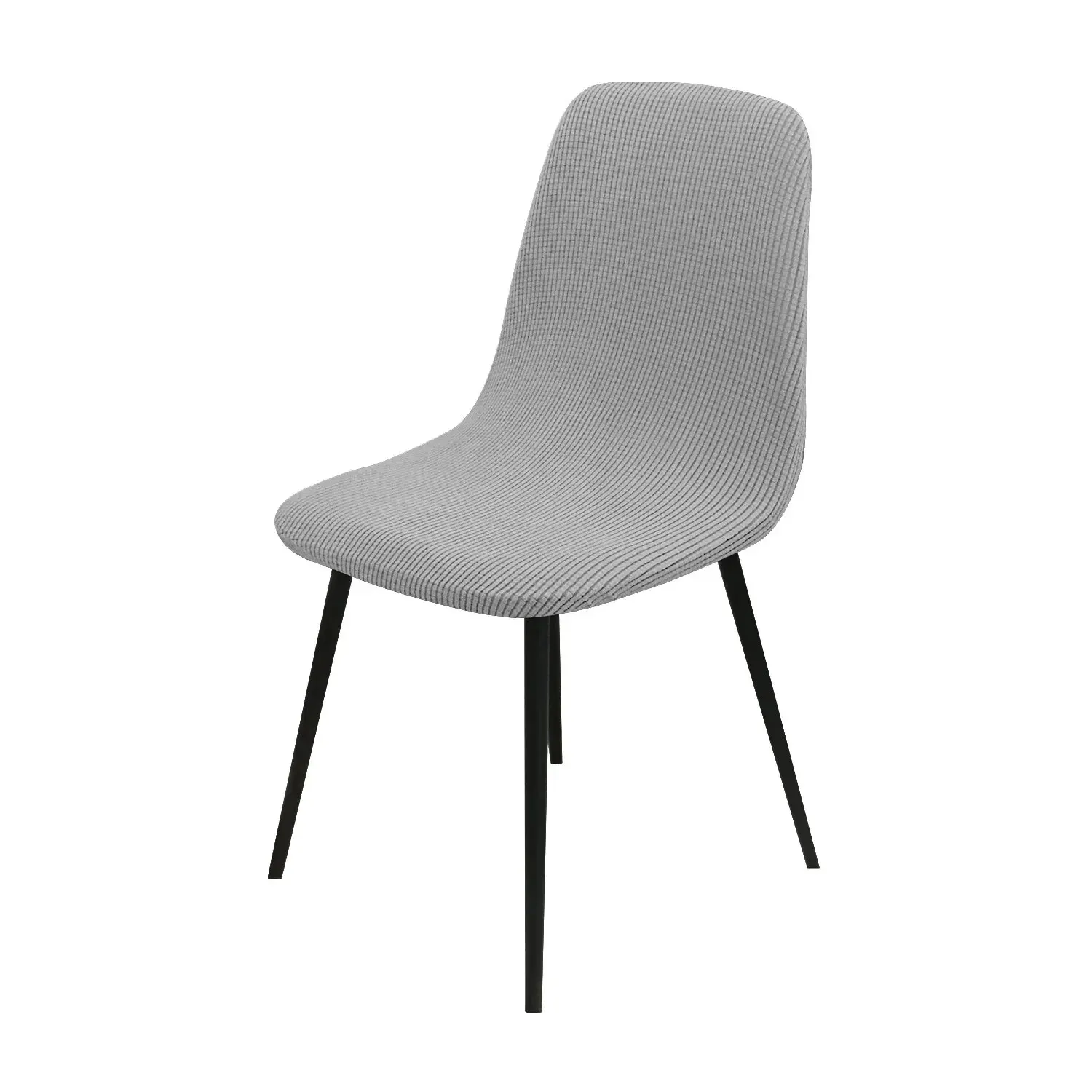 Jacquard Short Back Chair Cover Bar Seat Covers Dining Covers Chair Stretch Dust Cover For Home Hotel Bar Wedding