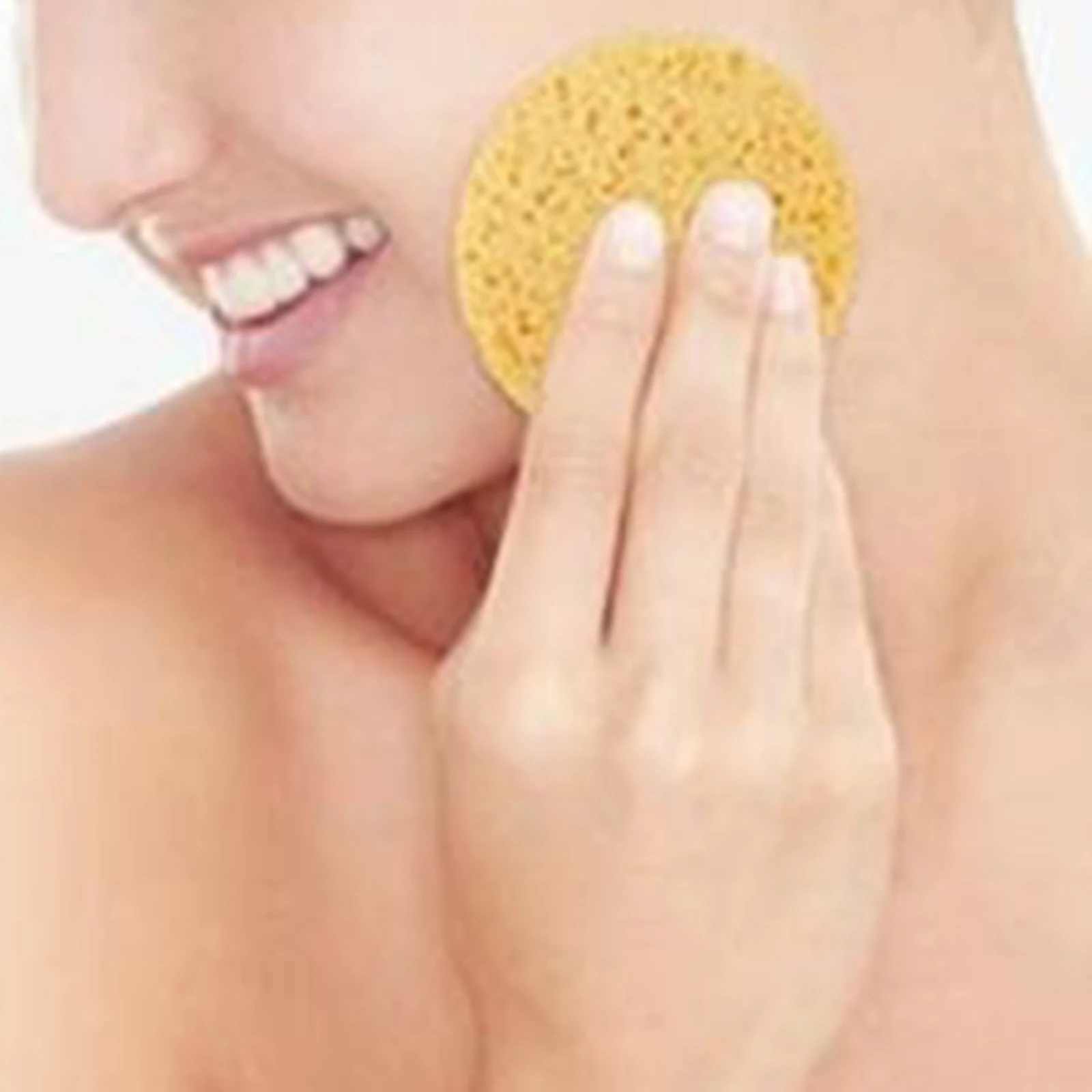 Exfoliating Compressed Face Sponges Cellulose Disposable Facial Cleansing Sponge Pad for Men Women Skin Massage Facial Cleansing