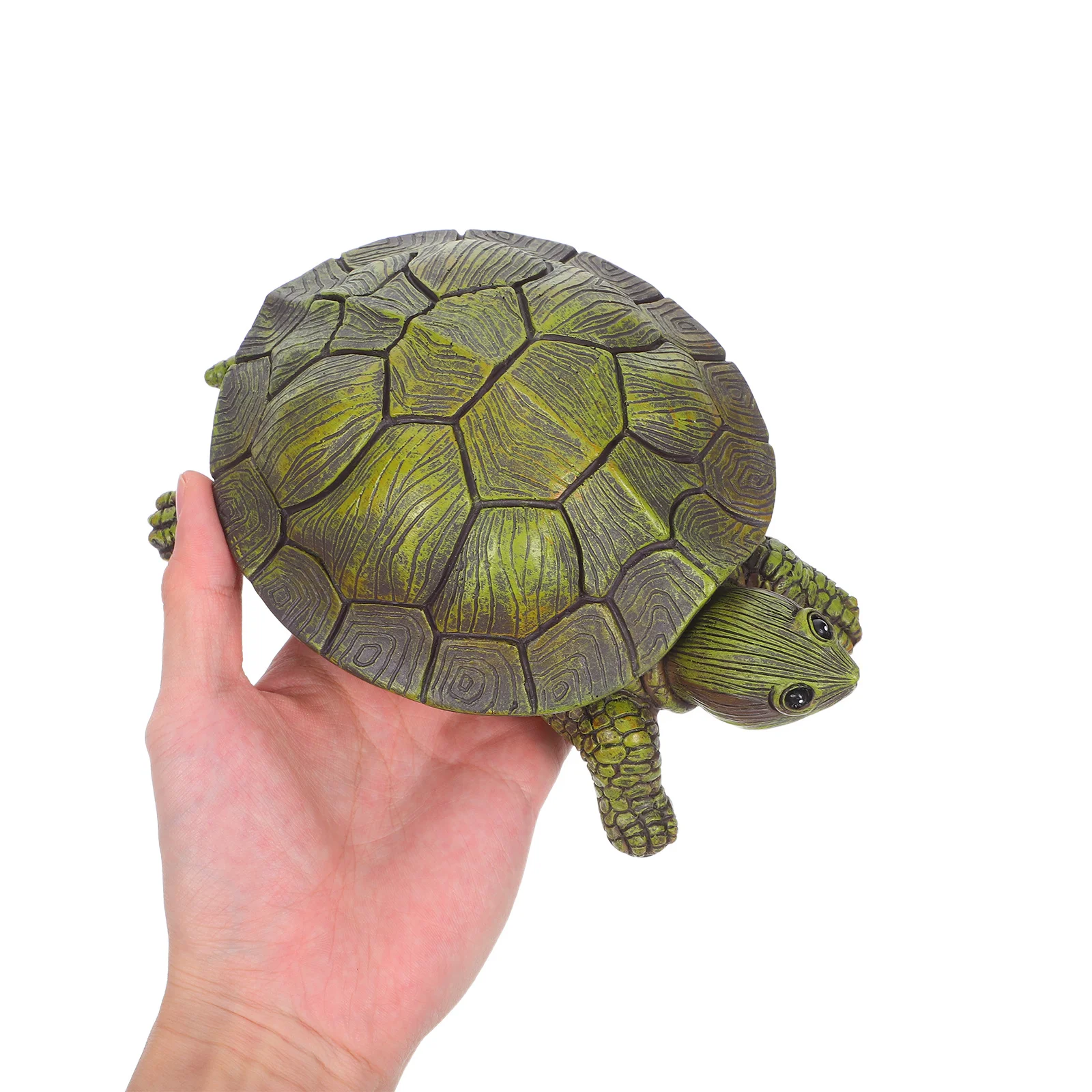 

Turtle Shaped Key Hider Outdoor Decor Discreet Key Storage Weather Resistant Resin Material Easy Access Multipurpose Holder