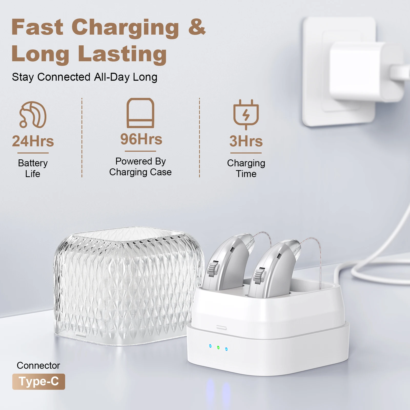 A Pair Rechargeable…