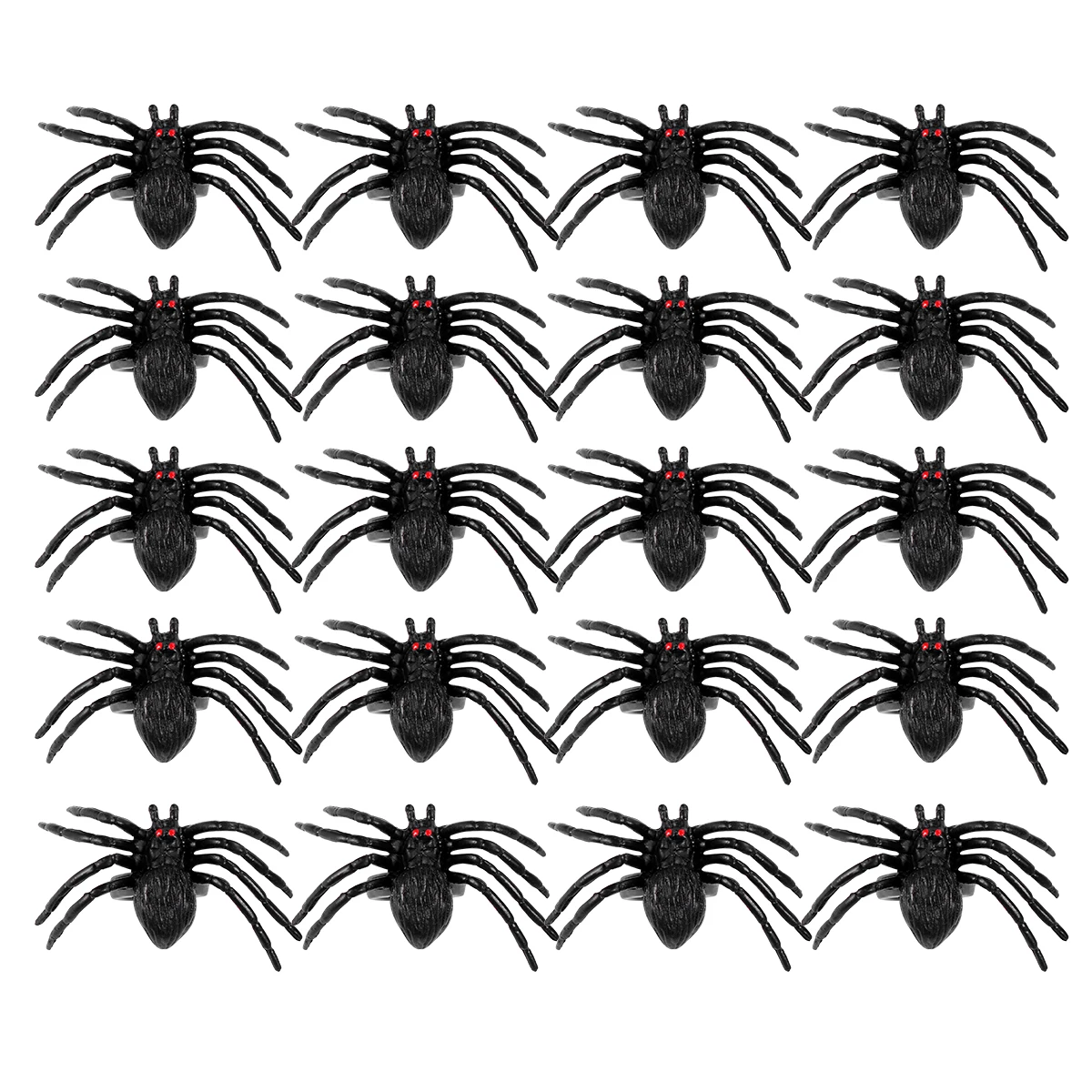 

Spider Rings Halloween Finger Rings for Party Plastic Black Child Toy Decor Cosplay Games Hair Beauty Toys