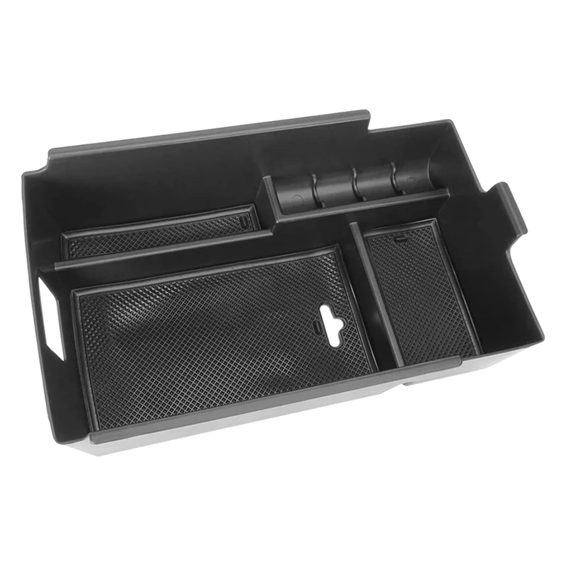 New-Central Console Armrest Storage Box Holder Interior Organizer Glove Tray Accessories For Chevy Equinox 2018-2021