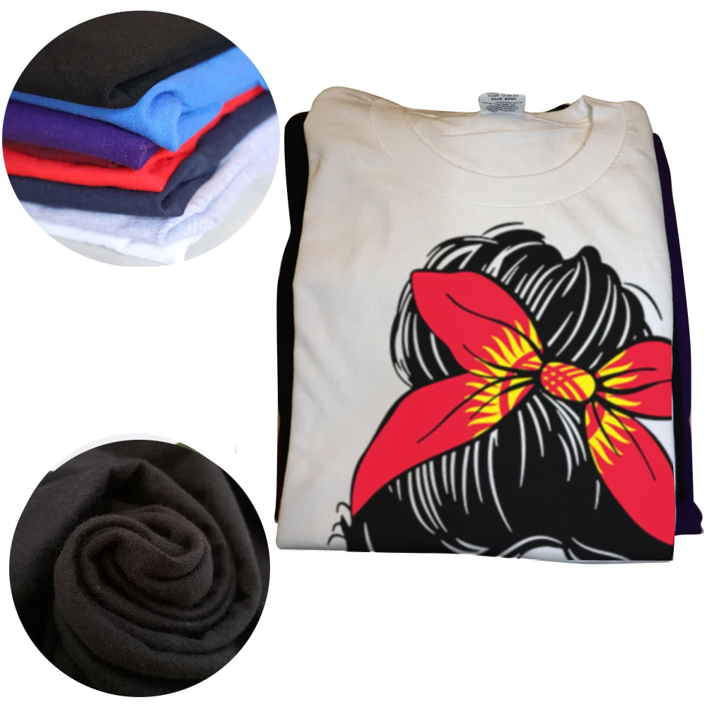 Neuartige Kirgisische Kirgisischistan Mädchen Frau Flagge T-Shirts Grafik Baumwolle Streetwear Kurzarm Geburtstagsgeschenke Sommer-Stil T-Shirt – Detail 4