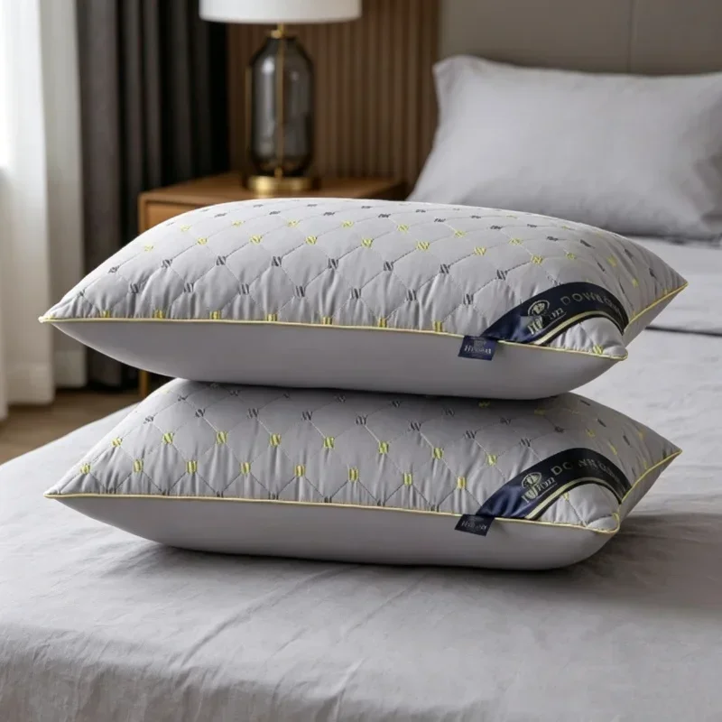 Hotel‑Quality Pillow Core Sleep‑Assisting Single Pillow Insert Soft Support Bed Pillow for Adult Daily Sleeping Rest for Home