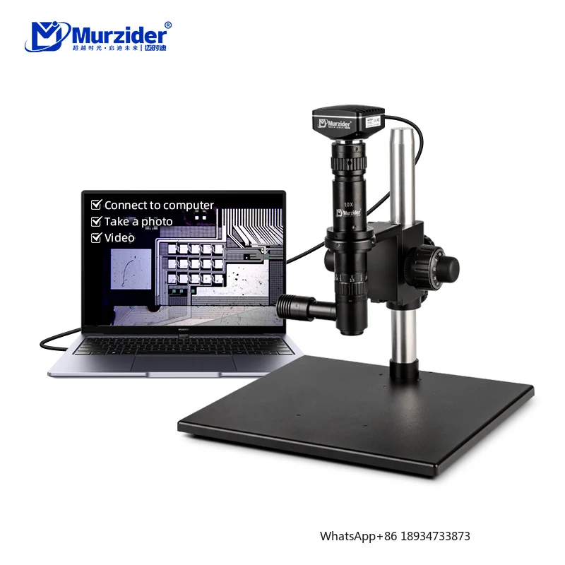 

Промышленный микроскоп Murzider, оснащенный камерой 5,1 миллионов пикселей MSD432-510W
