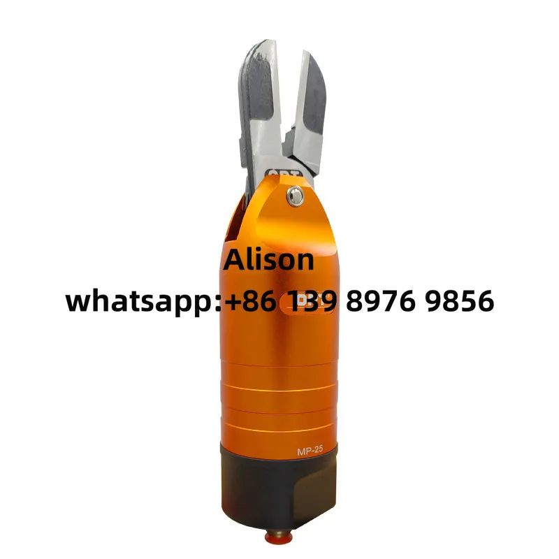 

Пневматические ножницы круглой формы MP-25 с регулируемым размером раскрытия, автоматической подачей воды и воздушной подачей для резки.