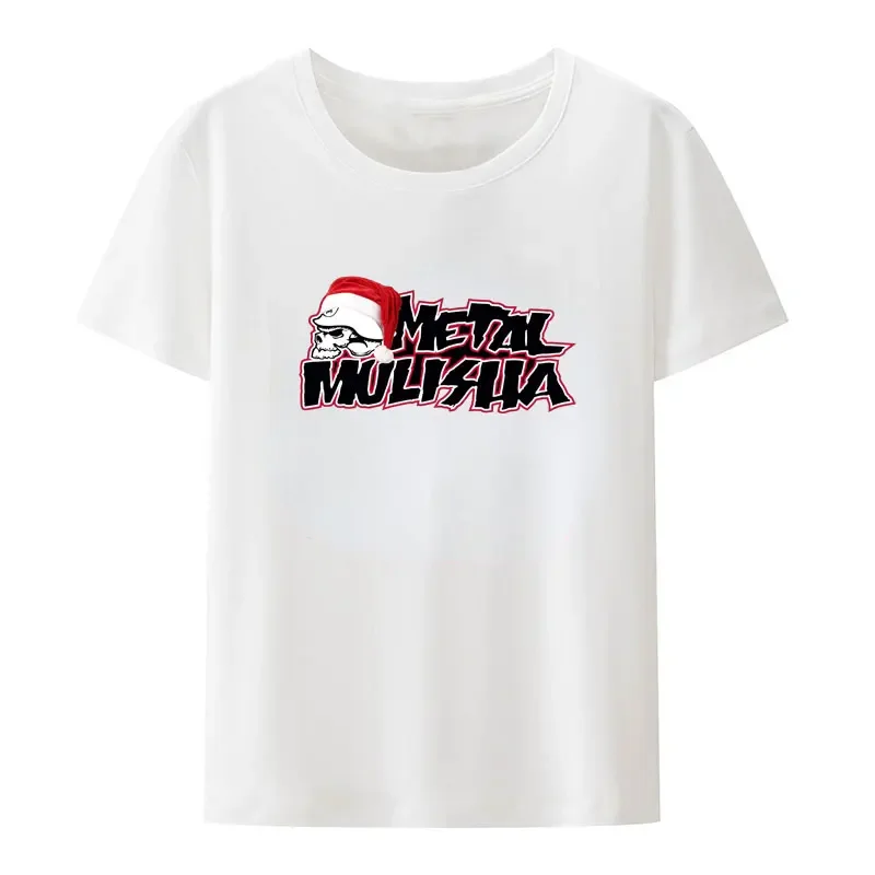 Metalowa Mulisha czaszka T-Shirt męska odzież Grunge T-Shirt dla par ubrania Anime estetyczna odzież damska koszulka koszule w stylu Harajuku