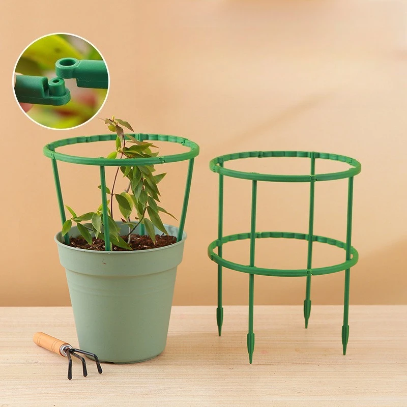 

4/8/12 шт. Набор полукруглых опорных кольев для растений — прочные, многофункциональные, прочные колья для растений, опорные кольца для растений