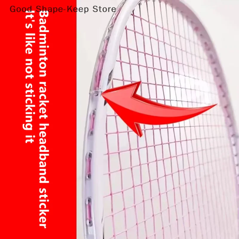 

Invisible Badminton Racket Head Edge Protector Tape Transparent Anti-Abrasion Self-Adhesive Paint-Off Protection for Racket