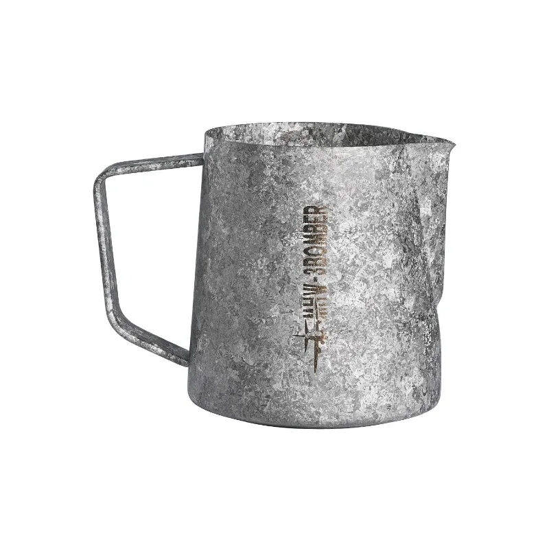 JUSTINLAU 600ml Pure Titanium Milk Pitcher Antibacterial Latte Art Milk Frothing Jug Espresso Milk Steaming Pitcher Barista Tool
