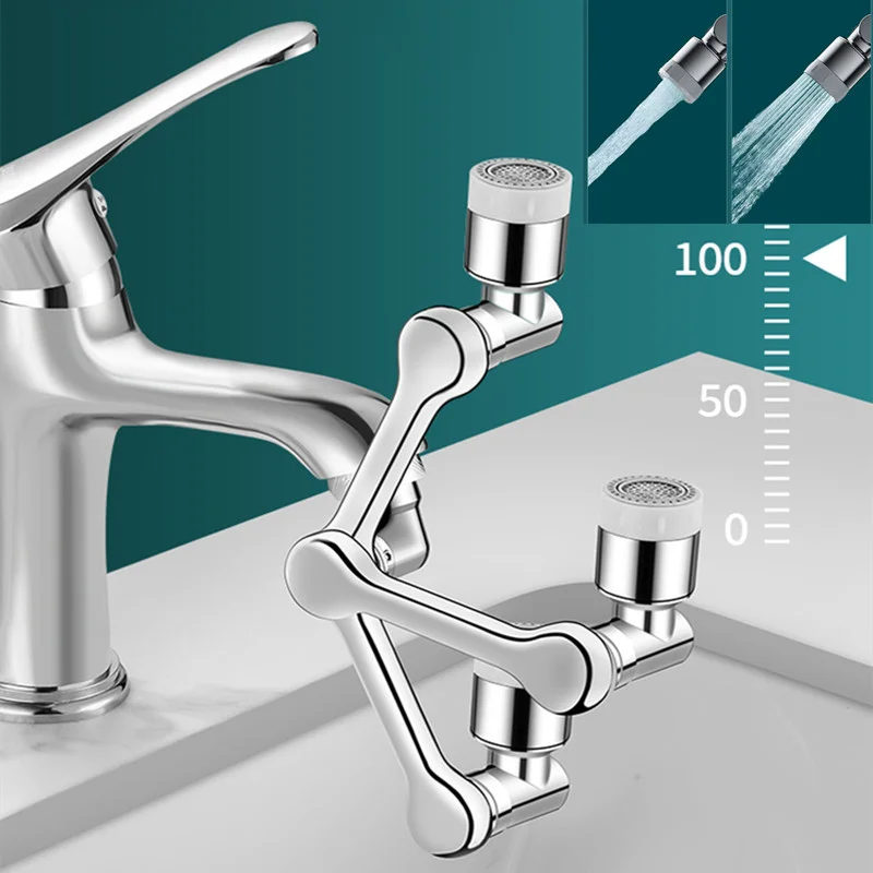 1080 ° Universal Wasserhahn Belüfter 22mm 24mm Interne Außengewinde Wasser Sparen Wasserhahn 2 modus Bubbler Reiniger Wasserhahn Zubehör