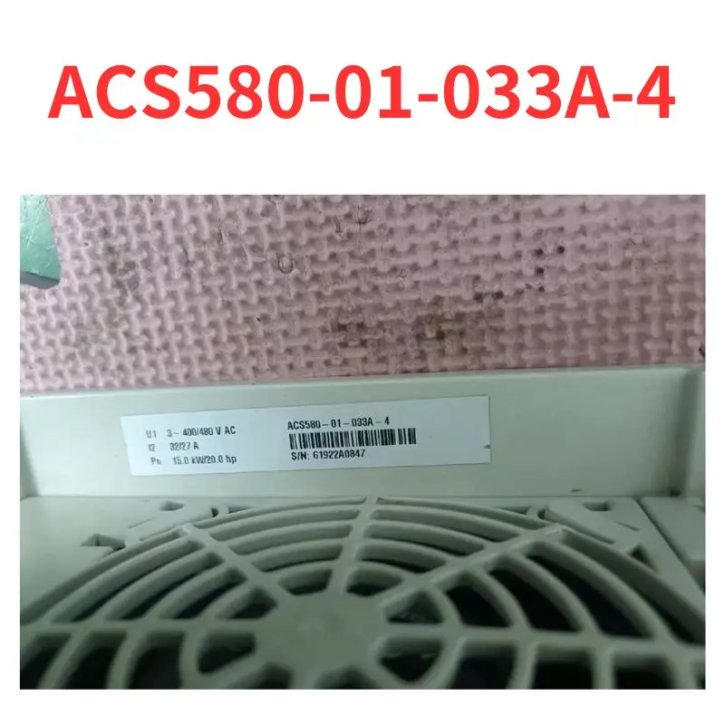 

90% new ACS580-01-033A-4 frequency converter tested OK