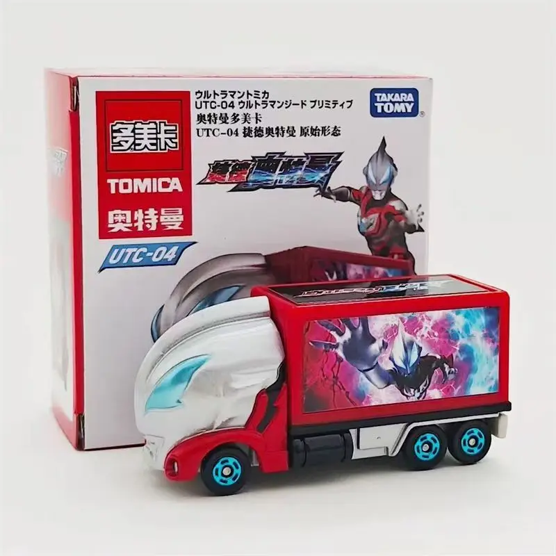 

TAKARA TOMY Ultraman Geed Primitive Diecast Car Model UTC 04 Alloy Simulation Toy 917793 Car toys, children's gifts