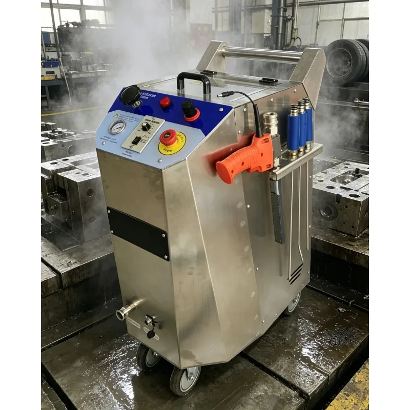 Portable No Damage CO2 Dry Ice Blasting Cleaning Machine Engine Carbon Cleaner for Cars Dry Ice Blasting Machine
