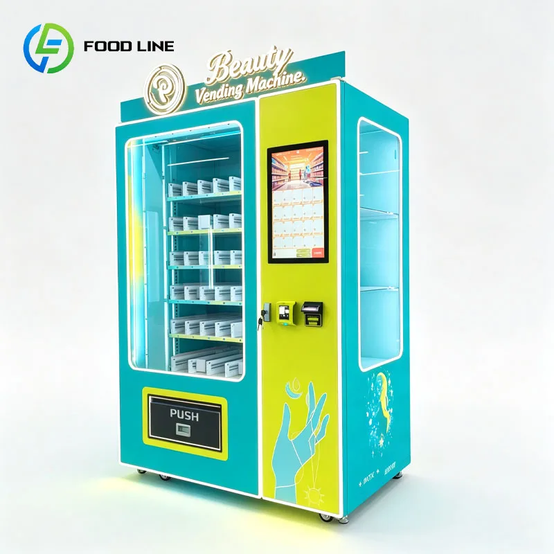 Beauty Vending Machine Makeup Vending Machine Cosmetics Lip Gloss Nail Care Retail Dispenser Customized