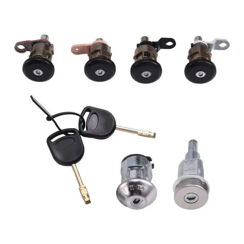 Car Ignition Switch Lock Cylinder 95VBB22050FG For Ford Transit MK5 1994-2000 Car Door Lock Cylinder