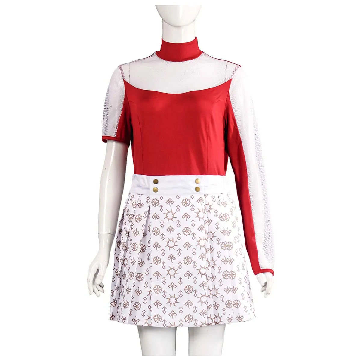 

Взрослый ребенок 2025 TV Zombies Addison Cheerleader Косплей Костюм