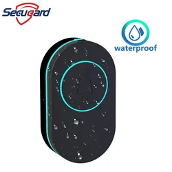 Waterproof 433MHz SOS Button Wireless Doorbell Button Emergency Elderly Childre Panic For Our Smart Home Security Alarm Receiver