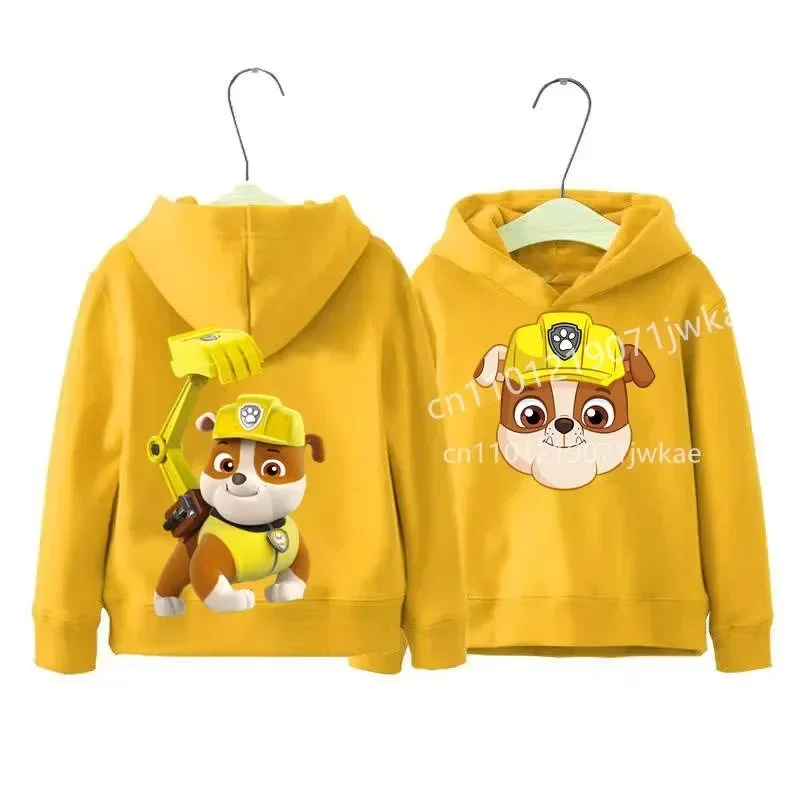 PAW Patrol – Kapuzenpullover mit Vorder- und Rückseitenmuster für Kinder, Kleinkinder, Jungen und Mädchen, lässiger Pullover, weiches und bequemes Oberteil. – Detail 2