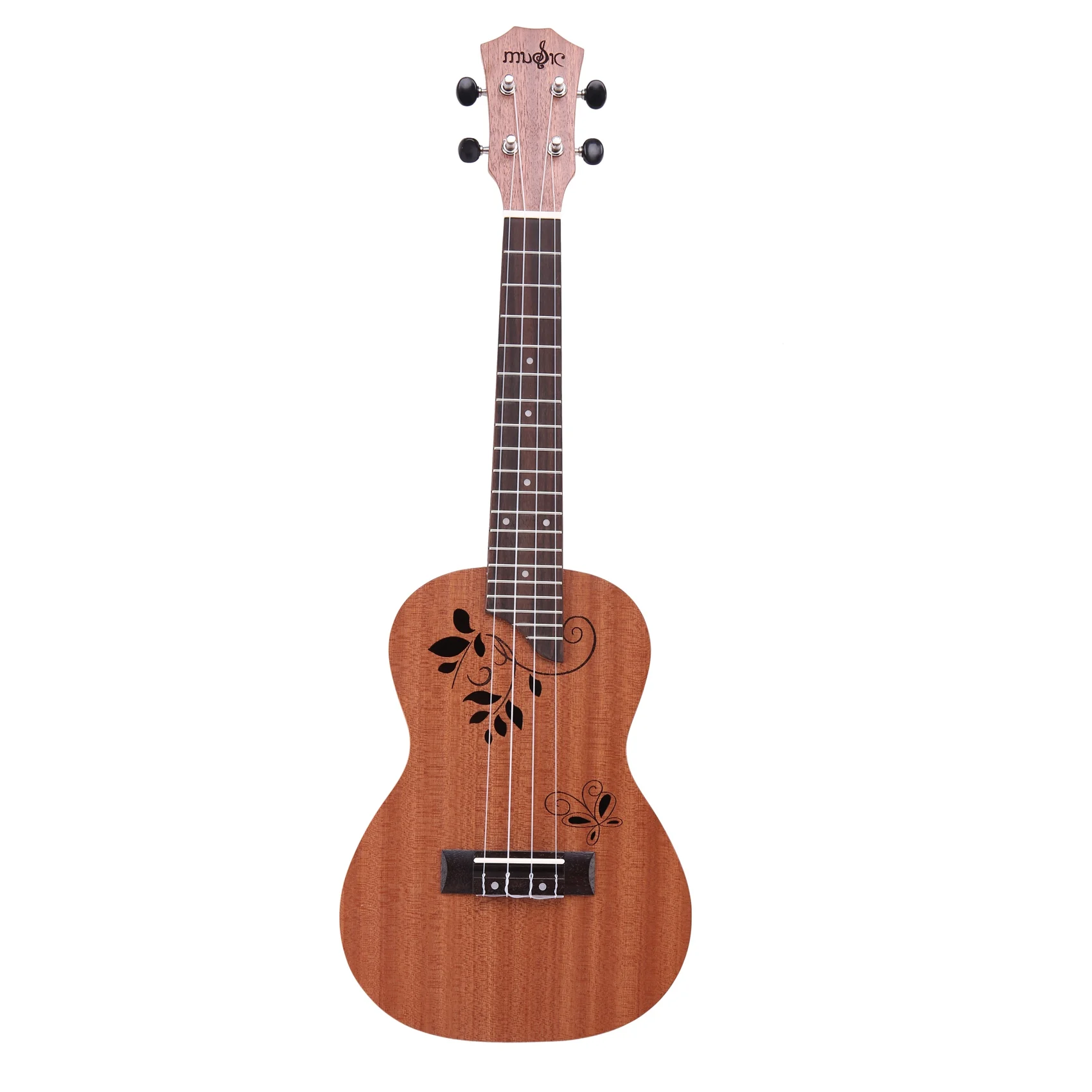 

SDDX3-Ukulele 23 Inch 17 Frets Mahogany 4 String Acoustic Beginner