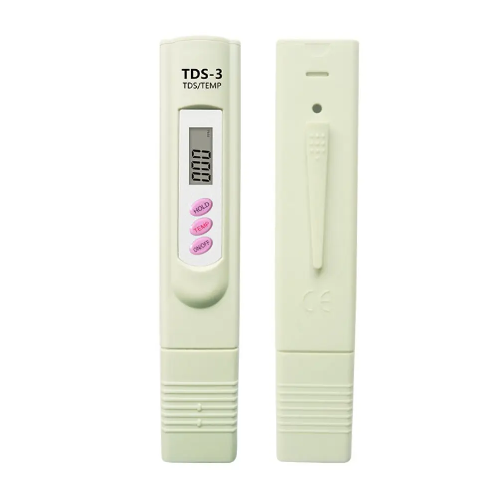 3 In1 TDS EC Meter Temperature Tester Pen Multifunctional Digital Water Quality Tester For Water Purity TEMP PPM Tester