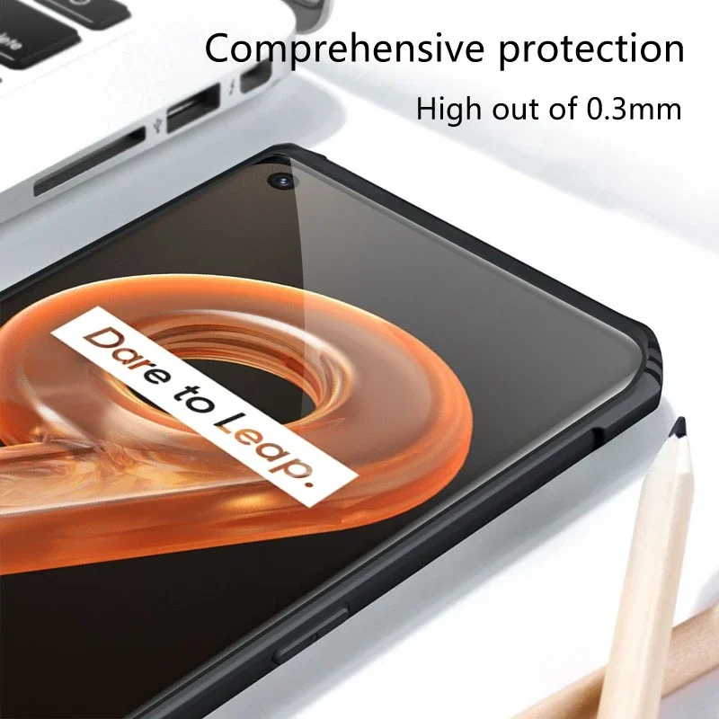 GZUSS-funda rígida para OPPO Realme 9i 8i 9 Pro Plus C35, carcasa fina a prueba de golpes, transparente