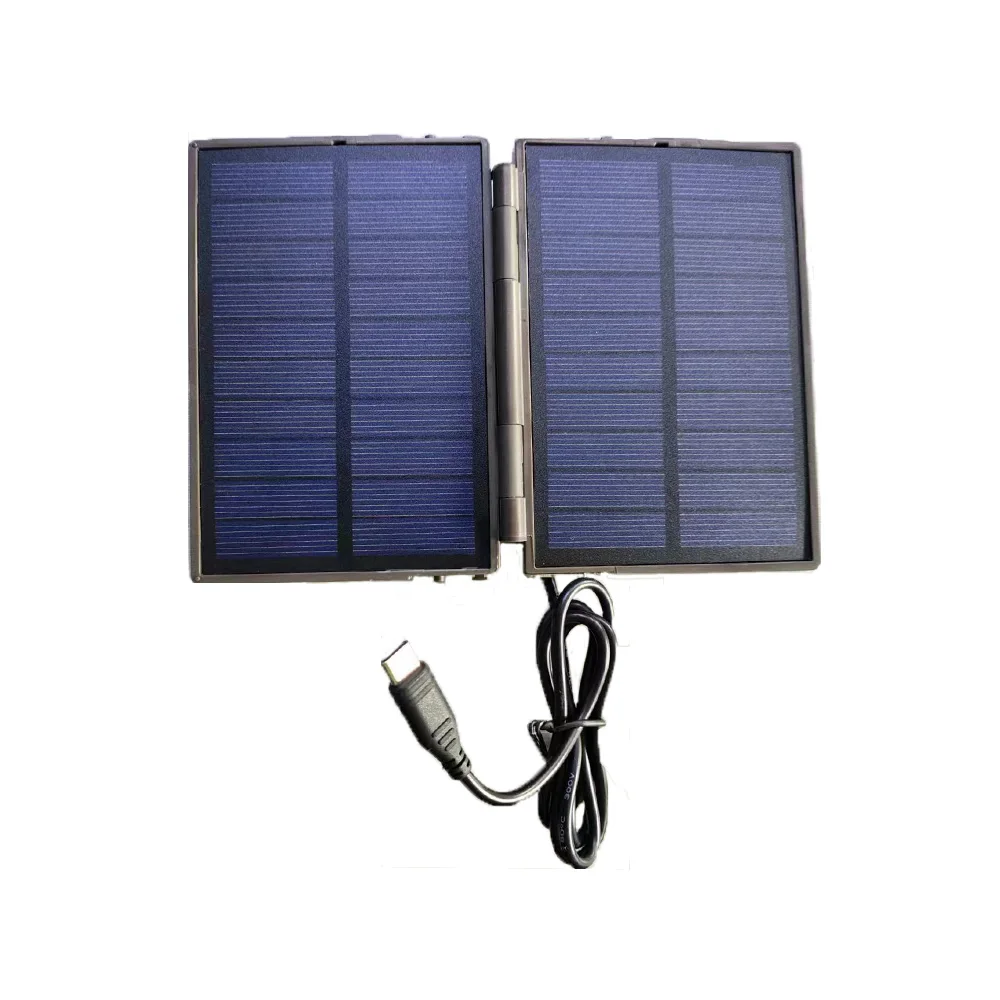 BolyGuard SP-02U (TYPE-C Connector) External Power Solar Panel Cable for BG310-M BG310 Hunting Cameras Caza Accessories Solar