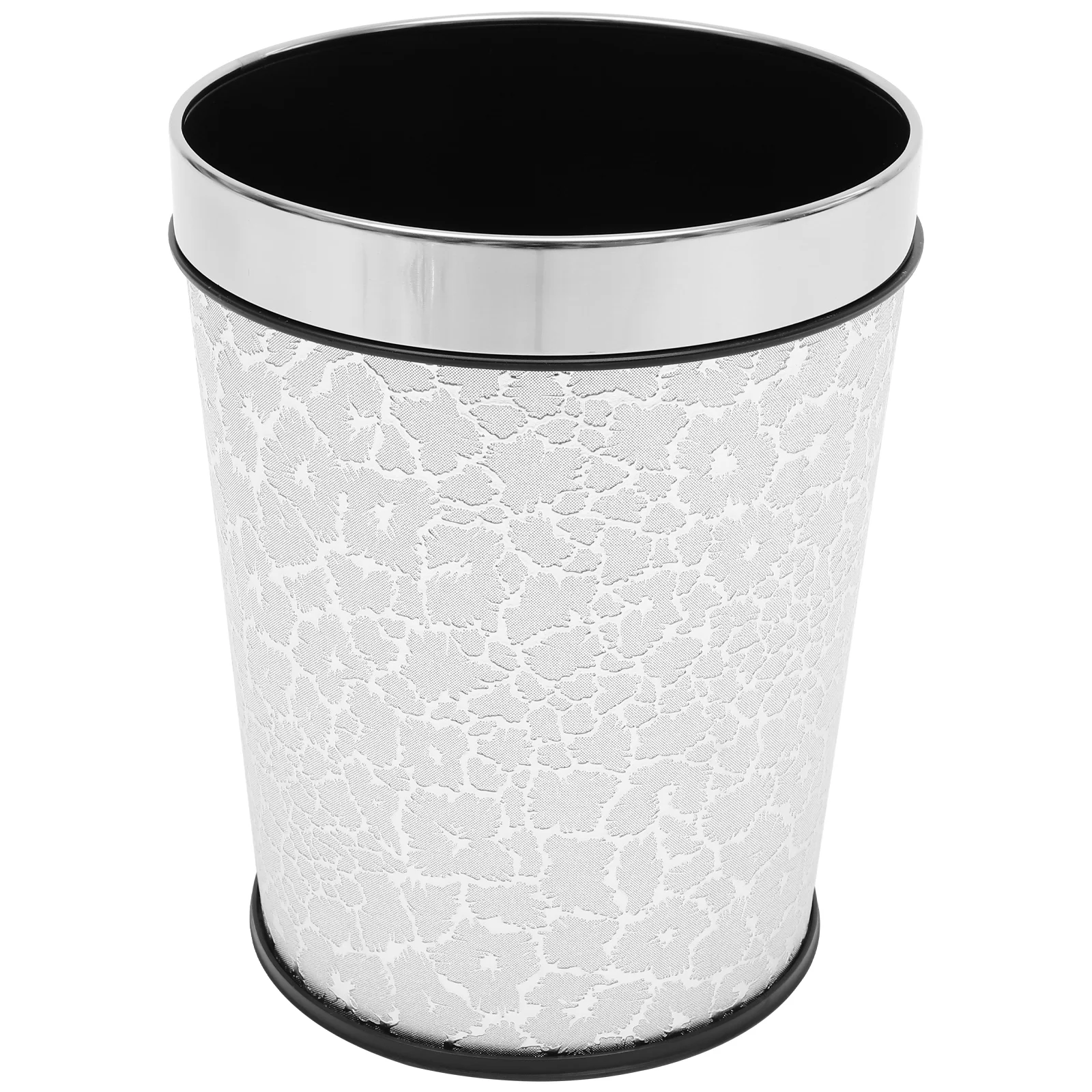 

Open Trash Can Outdoor Portable Living Room Bin Wastebasket Large Garbage Litter Boxes Office Bucket