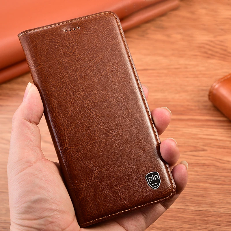 Cowhide Genuine Leather Case For XiaoMi Mi 12 12X 12S 12T 13 Pro Ultra Lite POCO X4 X5 C50 M4 M5 Pro 5G Phone Wallet Flip Cover