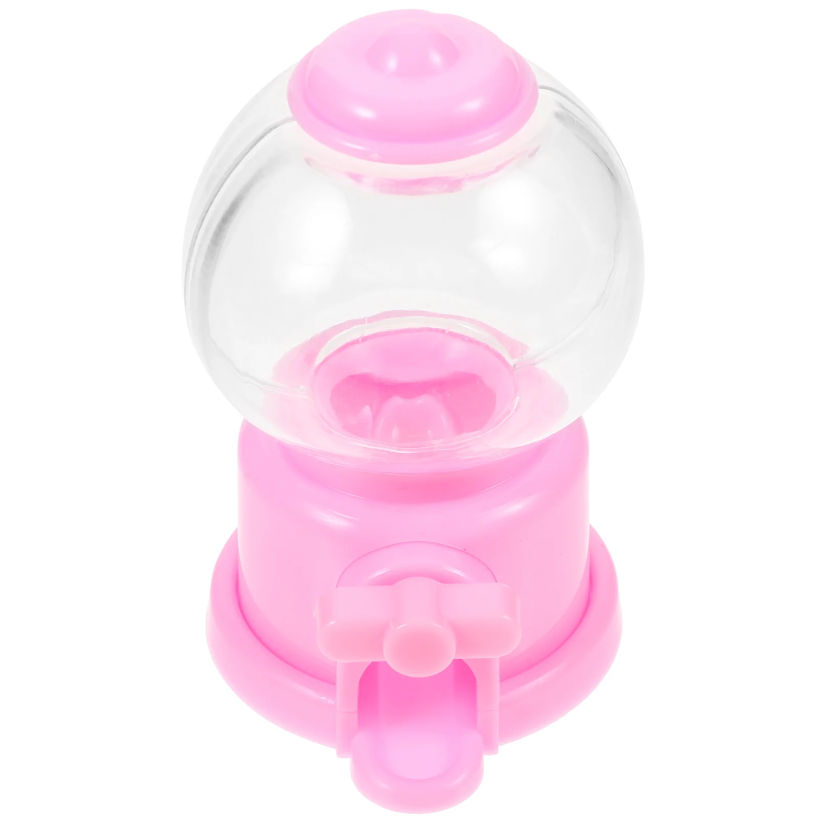 Gumball Machine for Kids Candy Dispenser Gumballs Grabbing Machines Pink Plastic Catcher Toys Child