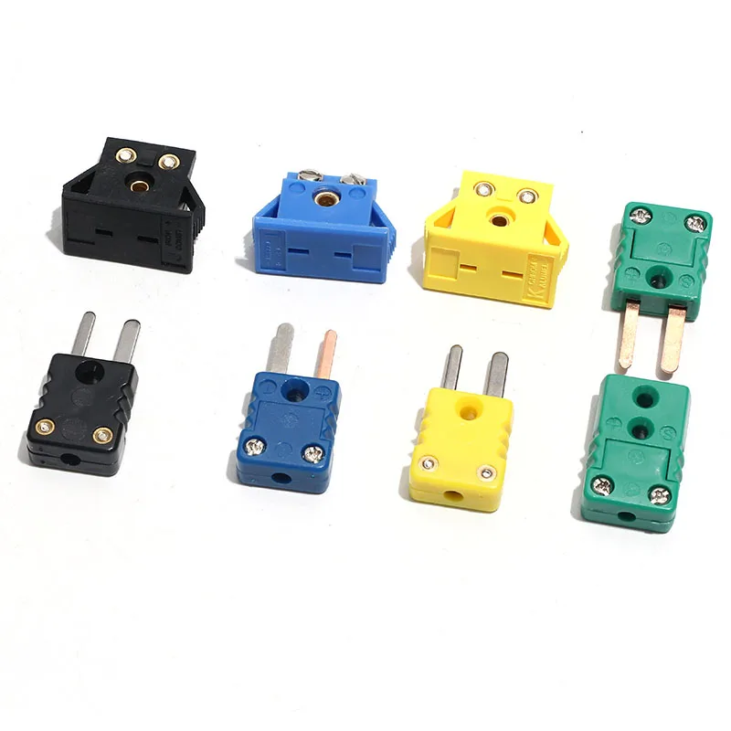 1PC K-type Thermocouple Plug Socket T-type Male and Female Connector J-type Connector RS-type Temperature Measuring Installation